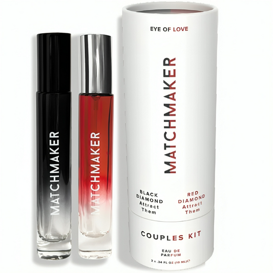 EYE OF LOVE - MATCHMAKER BLACK & RED DIAMOND COUPLES KIT PARFUM PHEROMONE 10 ML