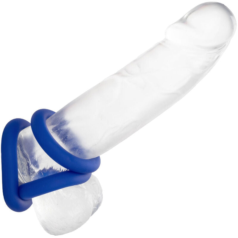 CALEXOTICS - ADMIRAL COCK RING SET BLAU