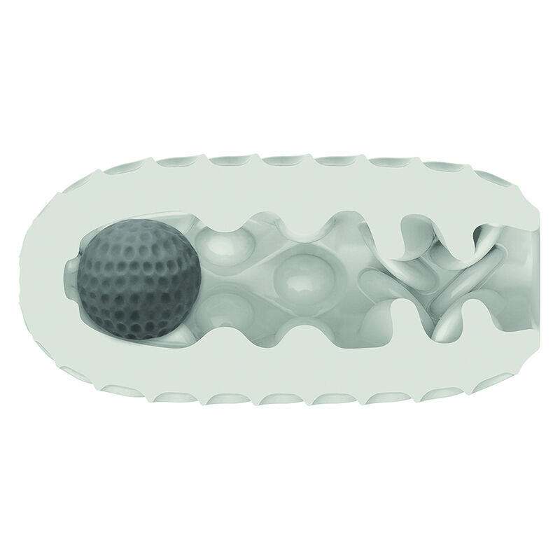 CALEXOTICS - BOUNDLESS REVERSIBLE SQUISHY BALL STROKE GELB