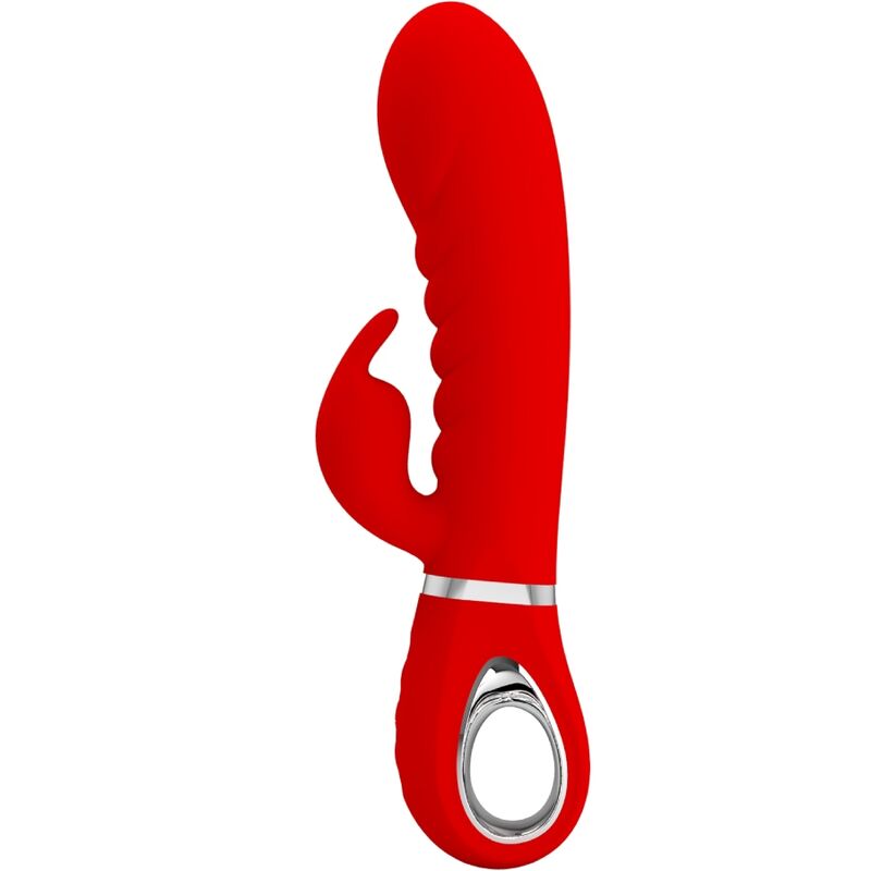 PRETTY LOVE - PRESCOTT MULTIFUNKTIONS-G-SPOT-VIBRATOR ROT