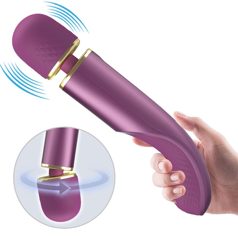 PRETTY LOVE - MASSAGER 7 VIBRATIONSMODI LILA