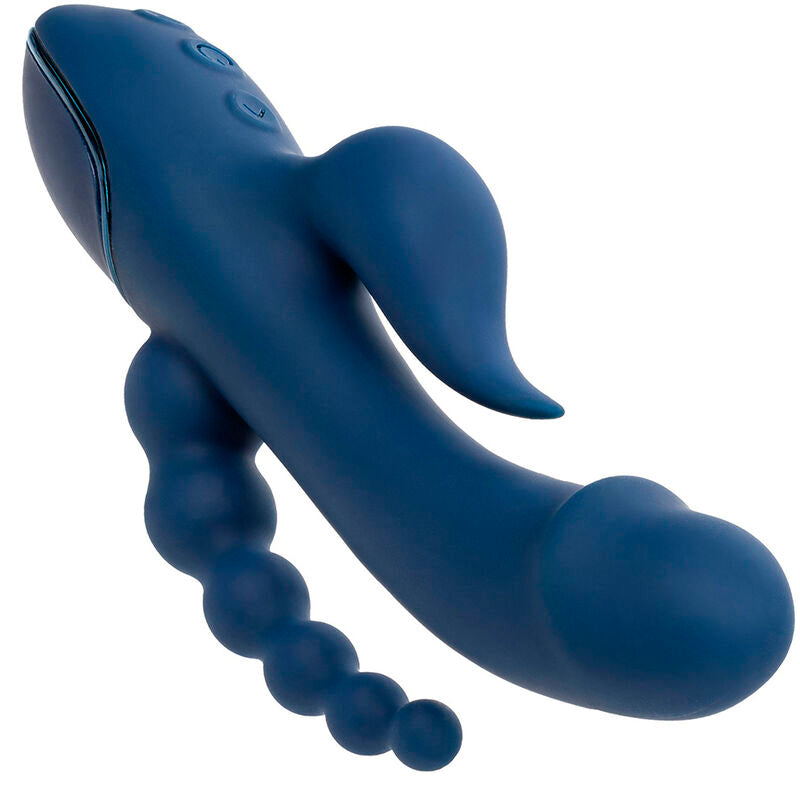 CALEXOTICS - VIBRATOR DREIFACH-ORGASMUS BLAU