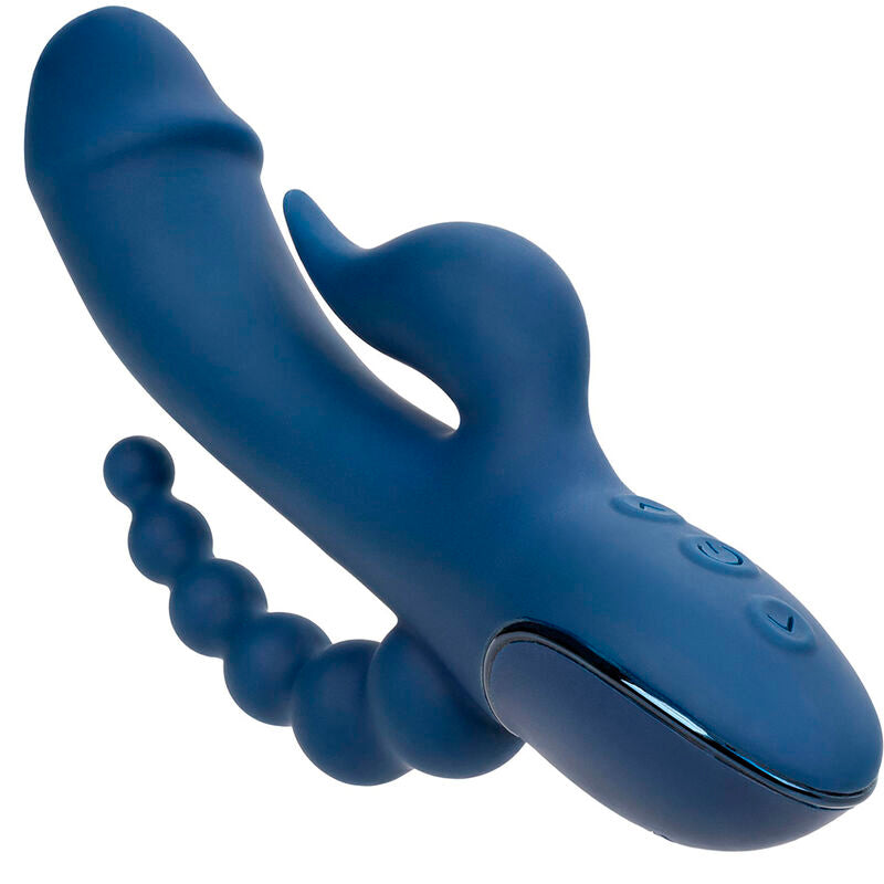 CALEXOTICS - VIBRATOR DREIFACH-ORGASMUS BLAU