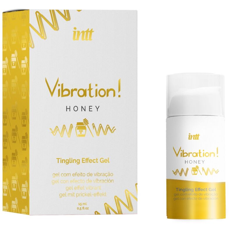 INTT - KRAFTVOLLES INTIMATISTIMULANS HONIG-FLÜSSIGE VIBRATORGEL 15 ML