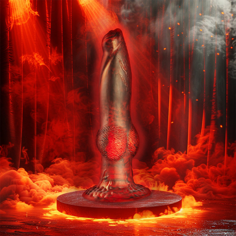 EPIC - PROMETHEUS DILDO TITAN IN FLAMES WIEDERAUFLADBARE FERNBEDIENUNG