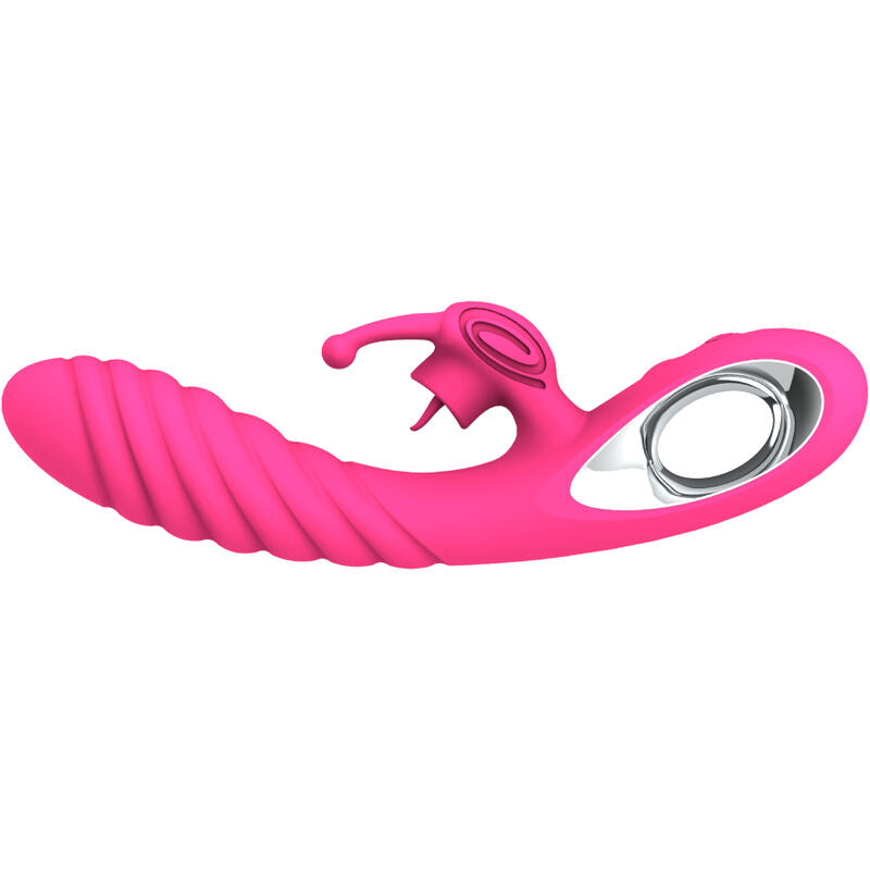 ARMONY - VICKY RABBIT VIBRATOR MIT FUCHSIA-ZUGRINGZUNGE