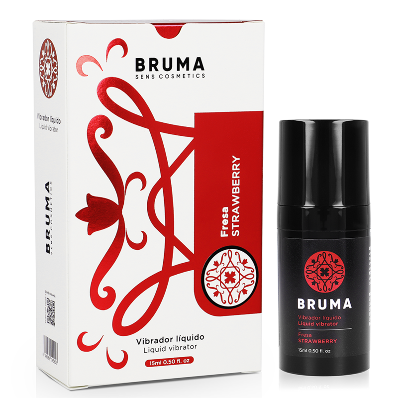 BRUMA - FLÜSSIGER VIBRATOR ULTRA GLEITEND ERDBEERE 15 ML