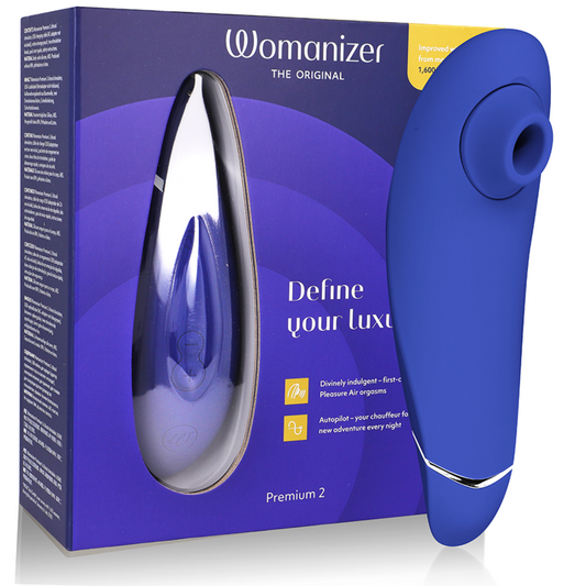 WOMANIZER - PREMIUM 2 KLITORALSTIMULATOR BLAUBEERE