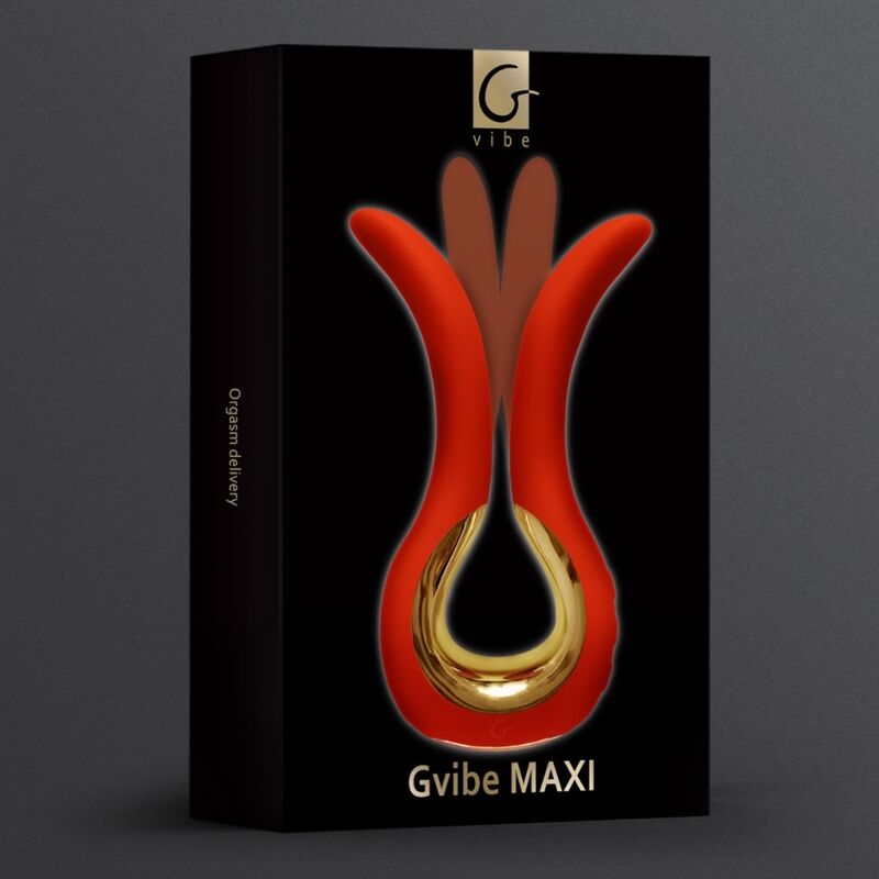 G-VIBE - GVIBE MAXI VIBRATOR MIT ZWEI FLEXIBLEN SPITZEN KORALLE