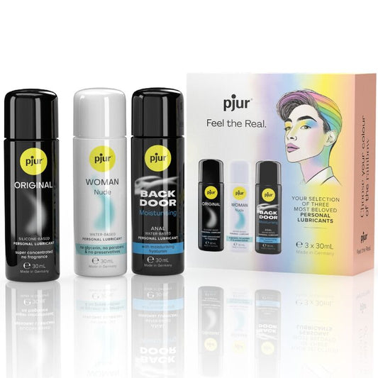 PJUR - PRIDE SET PREMIUM GLEITMITTEL 3 X 30 ML