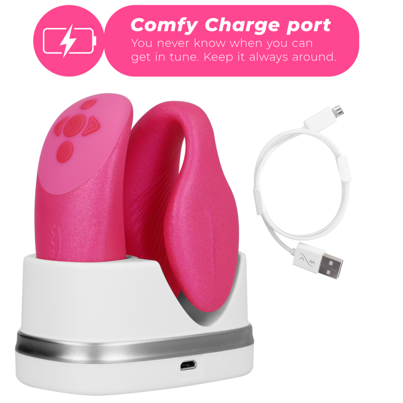 WE-VIBE - CHORUS VIBRATOR FÜR PAARE MIT SQUEEZE CONTROL ROSA