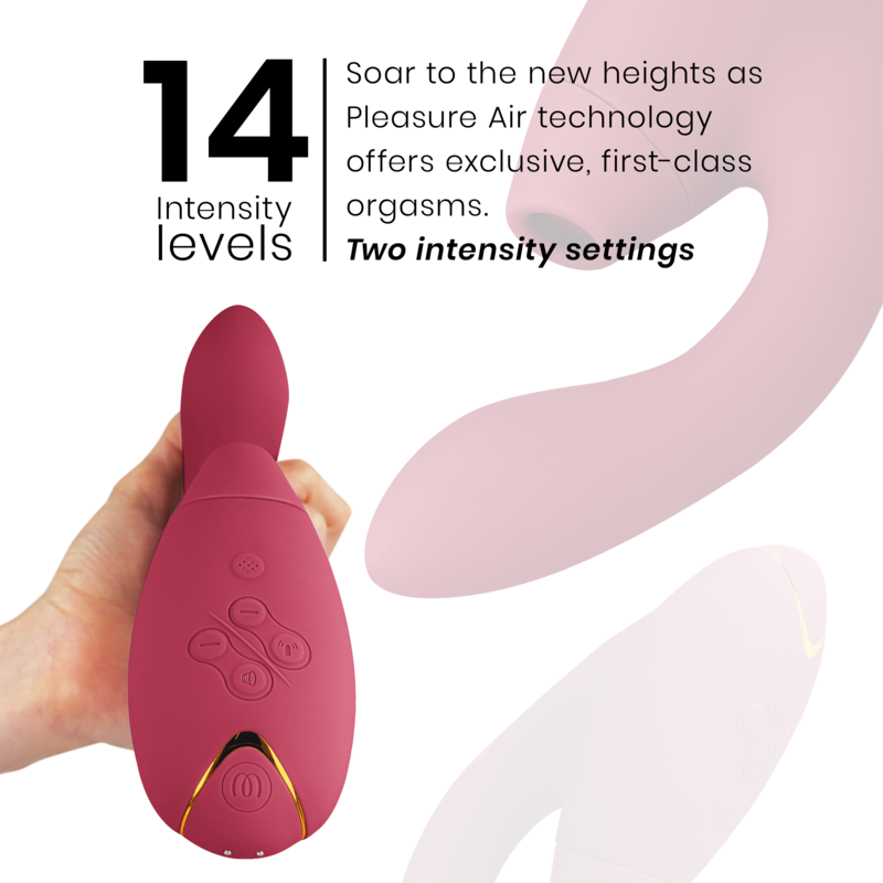 WOMANIZER - DUO 2 STIMULATOR BORDEAUX