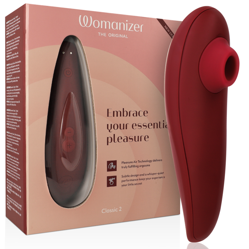 WOMANIZER - CLASSIC 2 KLITORALSTIMULATOR BORDEAUX