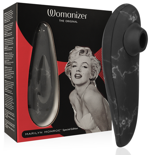 WOMANIZER - MARILYN MONROE CLASSIC 2 KLITORALSTIMULATOR AUS SCHWARZEM MARMOR