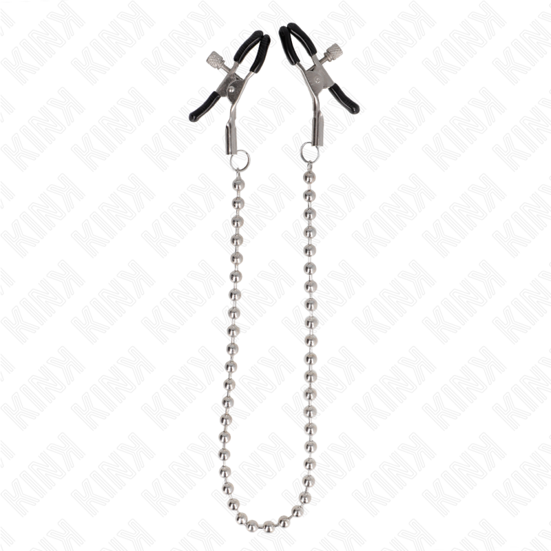 KINK - PERLENKETTE NIPPELKLEMMEN 30 CM