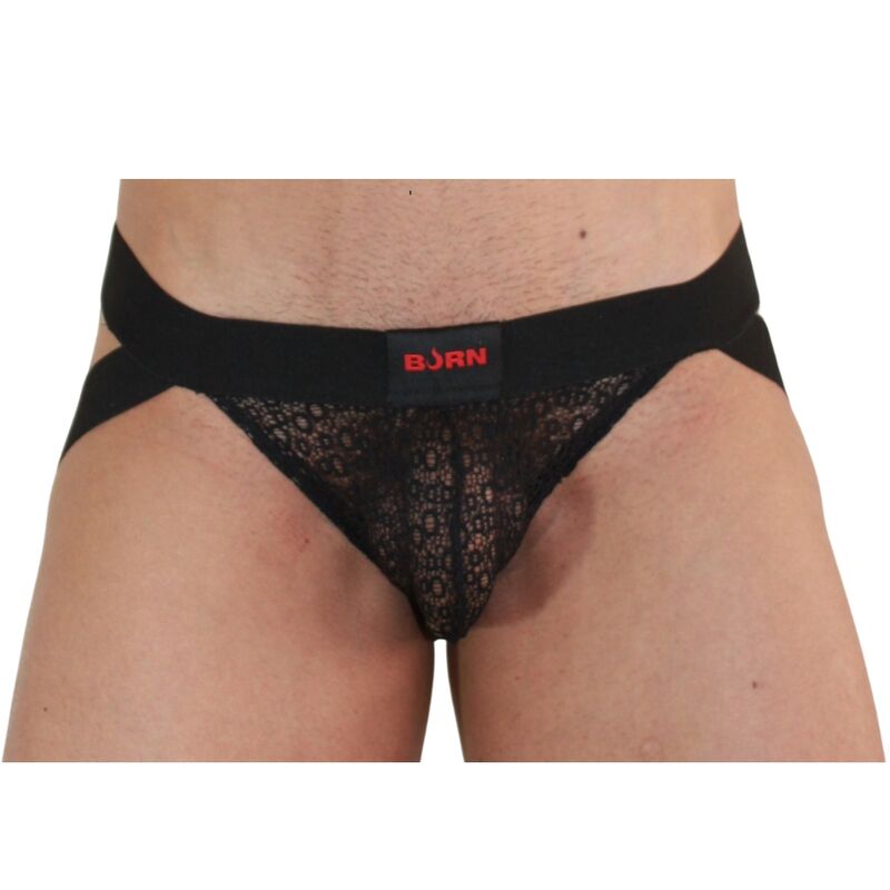 BURN - 005 JOCK LINGERIE SCHWARZ S