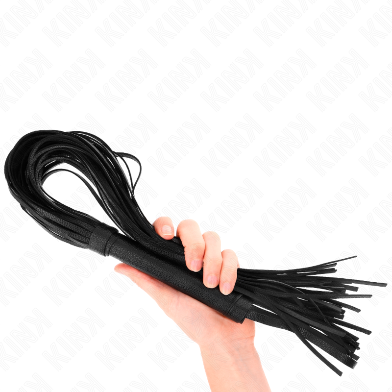 KINK - SCHWARZE WEICH-PVC-PEITSCHE 70 CM