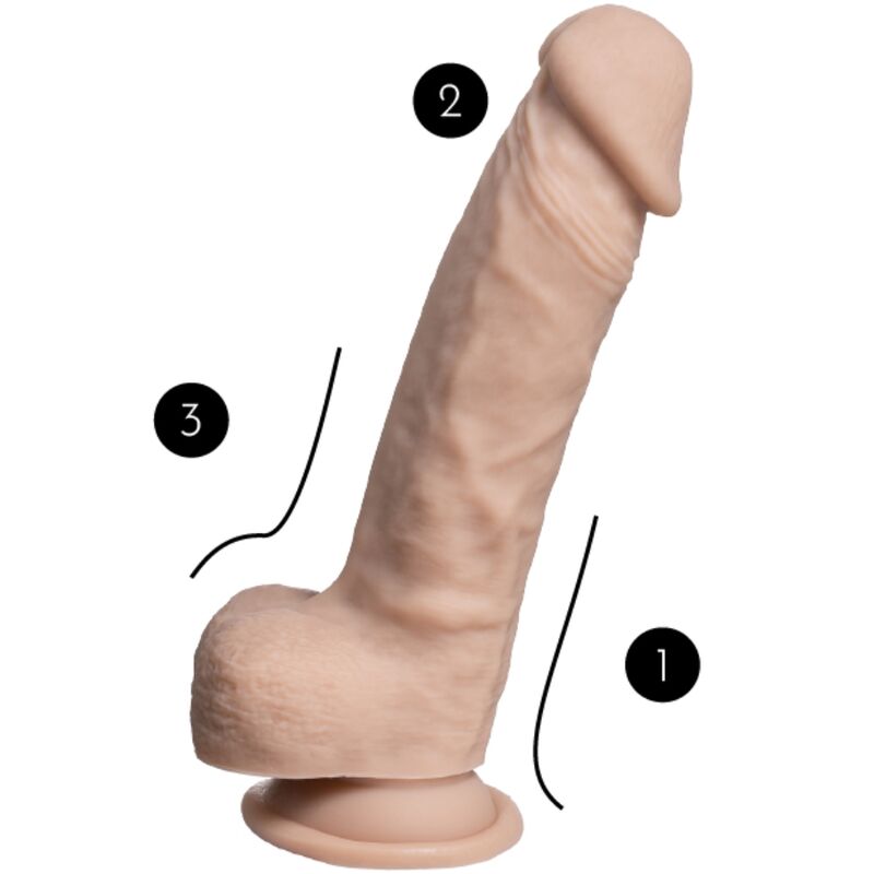 SILEXD - MODEL 1 REALISTISCHER PENIS PREMIUM SILEXPAN SILIKON 21.5 CM