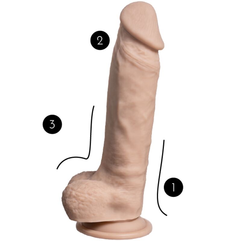 SILEXD - MODEL 1 REALISTISCHER PENIS PREMIUM SILEXPAN SILIKON 21.5 CM