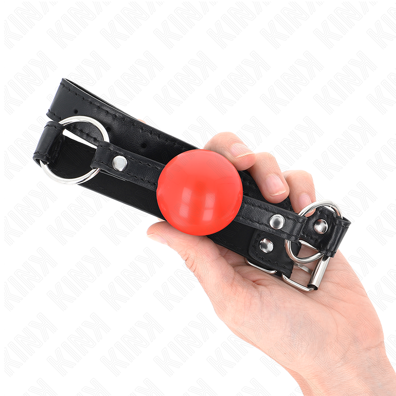 KINK - ROTER TPE-BALL 4 CM KNEBEL 60 x 2 CM