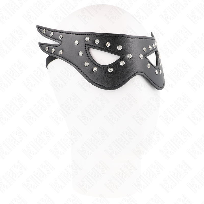 KINK - SEXY KUNSTLEDERMASKE MODELL 2 27 x 13 CM