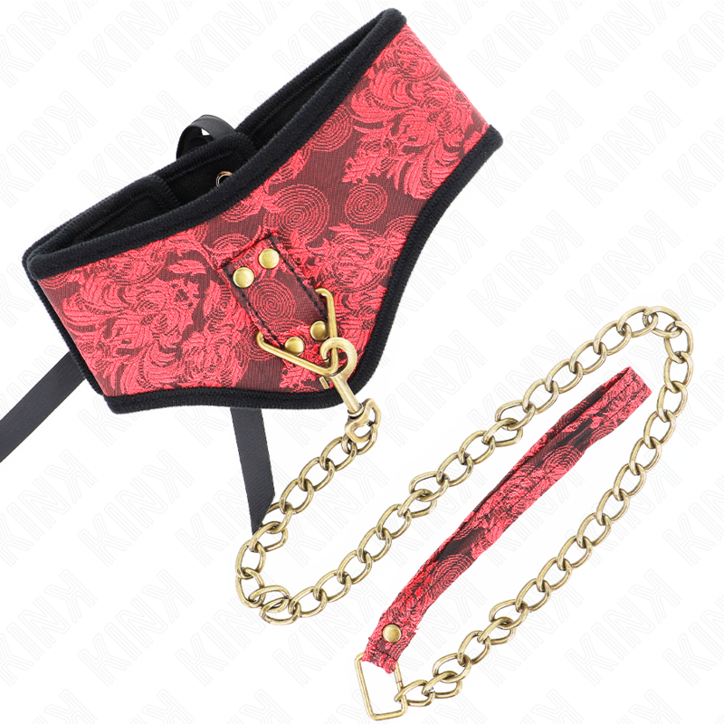 KINK - SCANDAL MODELL HALSKETTE MIT SPITZENBAND 75 CM 44 X 10 CM