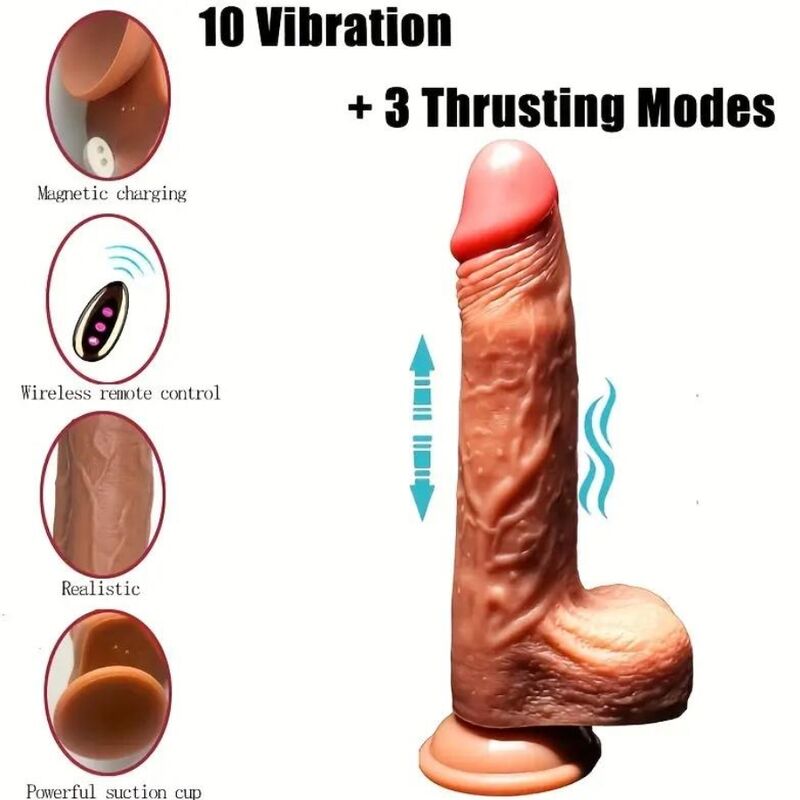 ARMONY - WIEDERAUFLADBARER VIBRIERENDER REALISTISCHER DILDO