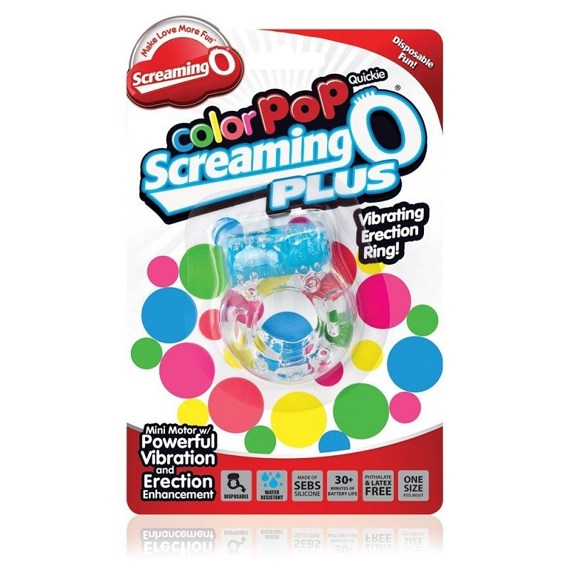 SCREAMING O - COLOR POP PLUS BLAUER RING