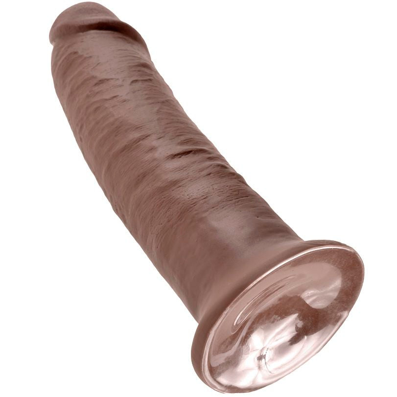 KING COCK - 10 DILDO BRAUN 25.4 CM