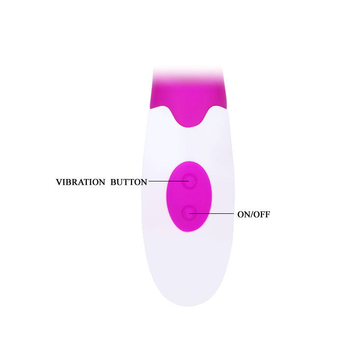 PRETTY LOVE - FLIRTATION ALVIS VIBRATOR MIT KLITORIS-STIMULATOR