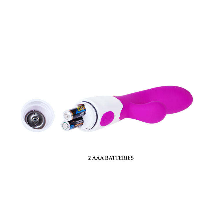 PRETTY LOVE - FLIRTATION ALVIS VIBRATOR MIT KLITORIS-STIMULATOR