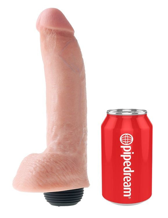 KING COCK - REALISTISCHER NATÜRLICHER EJAKULATOR-PENIS 22.86 CM