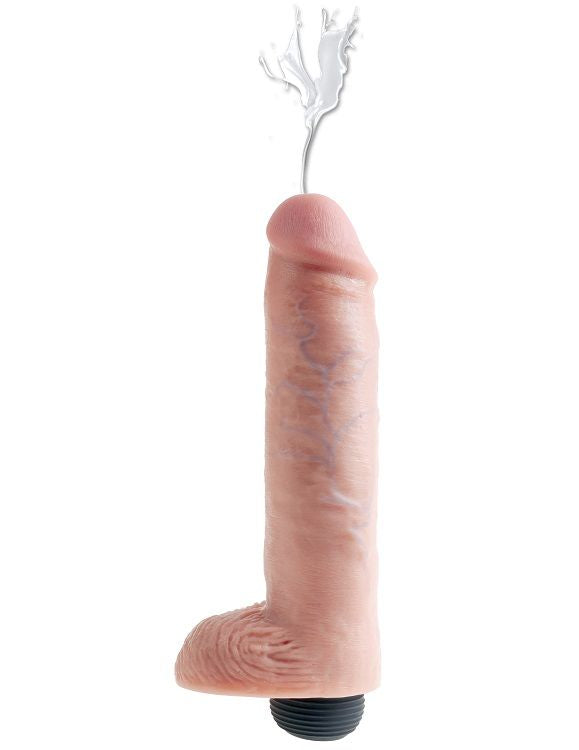 KING COCK - REALISTISCHER NATÜRLICHER EJAKULATOR-PENIS 25.40 CM