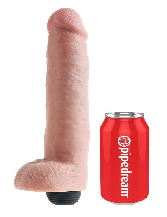 KING COCK - REALISTISCHER NATÜRLICHER EJAKULATOR-PENIS 25.40 CM