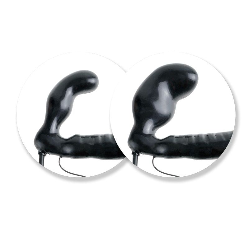 FETISH FANTASY SERIE INFLATABLE VIBRATING STRAPLESS STRAP-ON