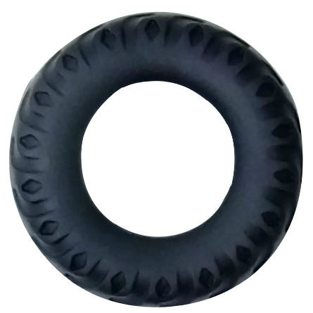 BAILE - TITAN COCKRING SCHWARZ GRÜN 2 CM