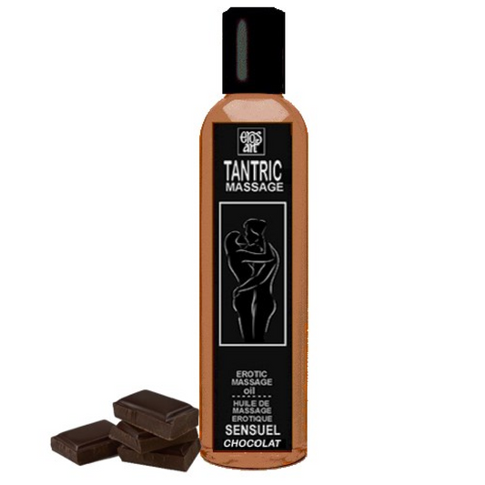 EROS-ART - NATÜRLICHES TANTRISCHES MASSAGEÖL UND SCHOKOLADENAPHRODISIAKUM 200 ML