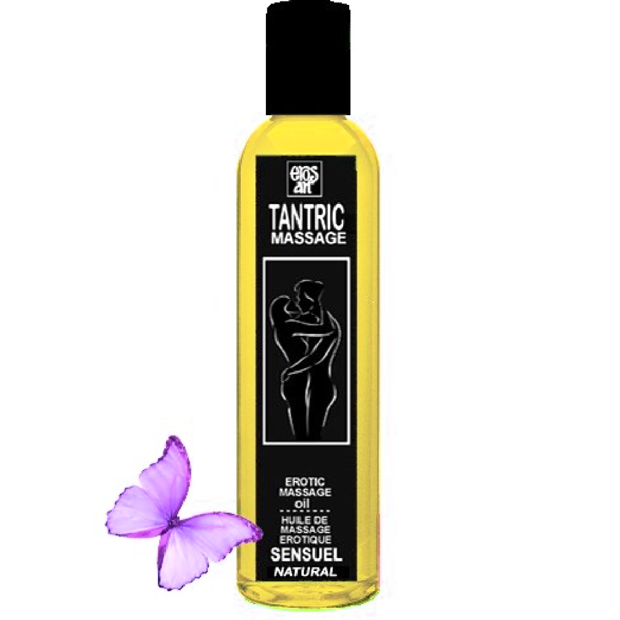 EROS-ART - NATÜRLICHES TANTRISCHES MASSAGEÖL UND NEUTRALES APHRODISIAKUM 200 ML