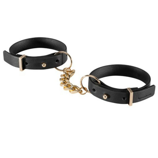 BIJOUX - INDISCRETS MAZE HANDSCHELLEN SCHWARZE ARMBNDER