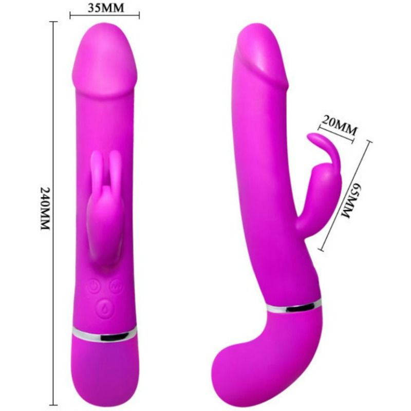 PRETTY LOVE - HENRY VIBRATOR MIT 12 VIBRATIONSMODI UND SQUIRT-FUNKTION