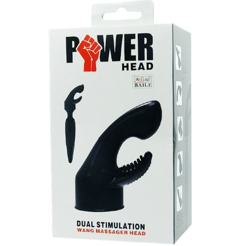 BAILE - POWER HEAD INTERCAMBIABLE HEAD FÜR MASSAGERGY PUNKT STIMULATION UND KLITORIS