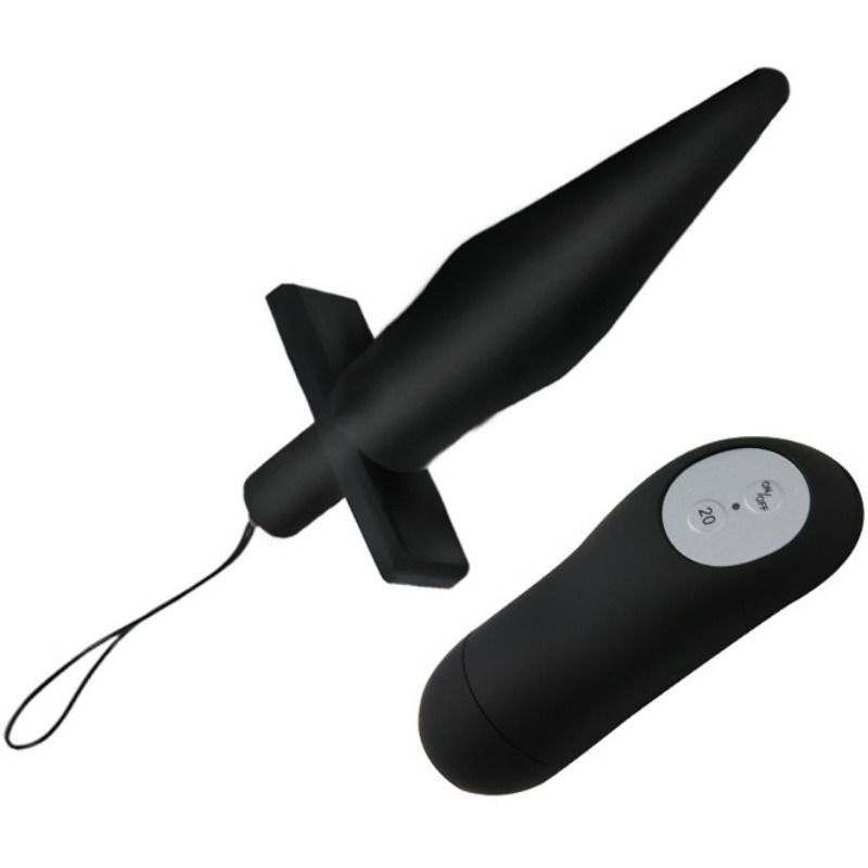 BAILE - BUTT ANALPLUG MIT VIBRATION SCHWARZ