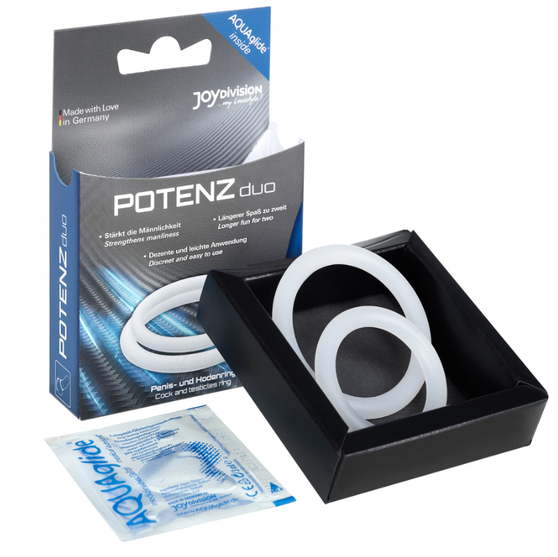 JOYDIVISION POTENZDUO - RINGE WEISS - M