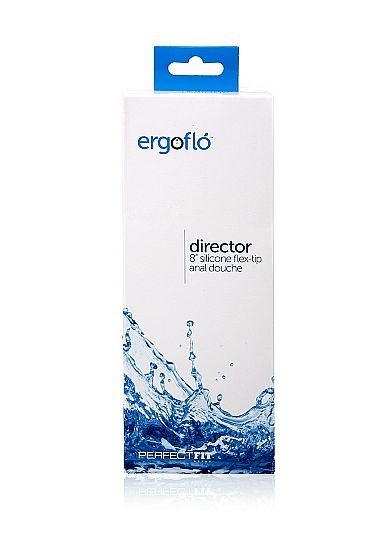 PERFECT FIT BRAND - ERGOFLO EXTRA ANAL DOUCHE SCHWARZ