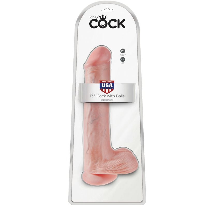 KING COCK - HAHN MIT EIER 33 CM FLEISCH