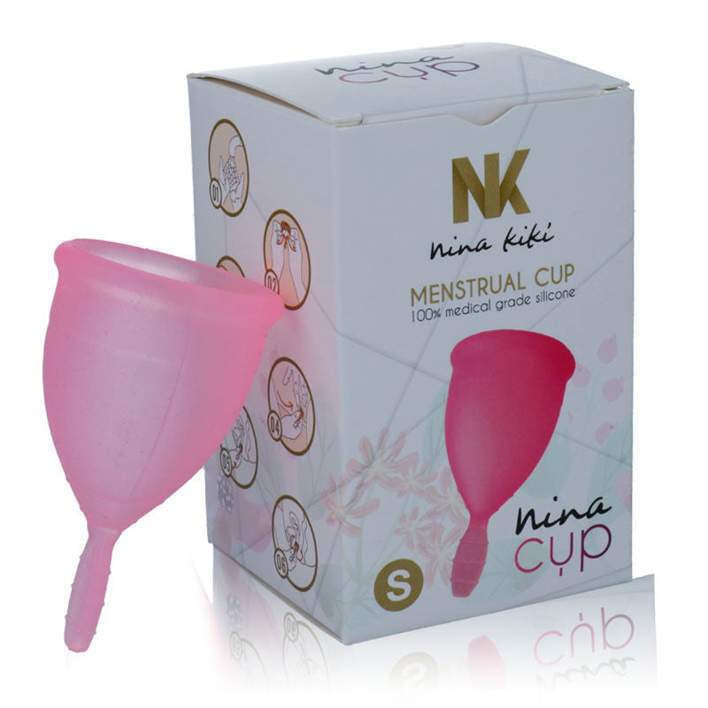 NINA KIKÍ - MENSTRUAL CUP ROSA - GRÖSSE S