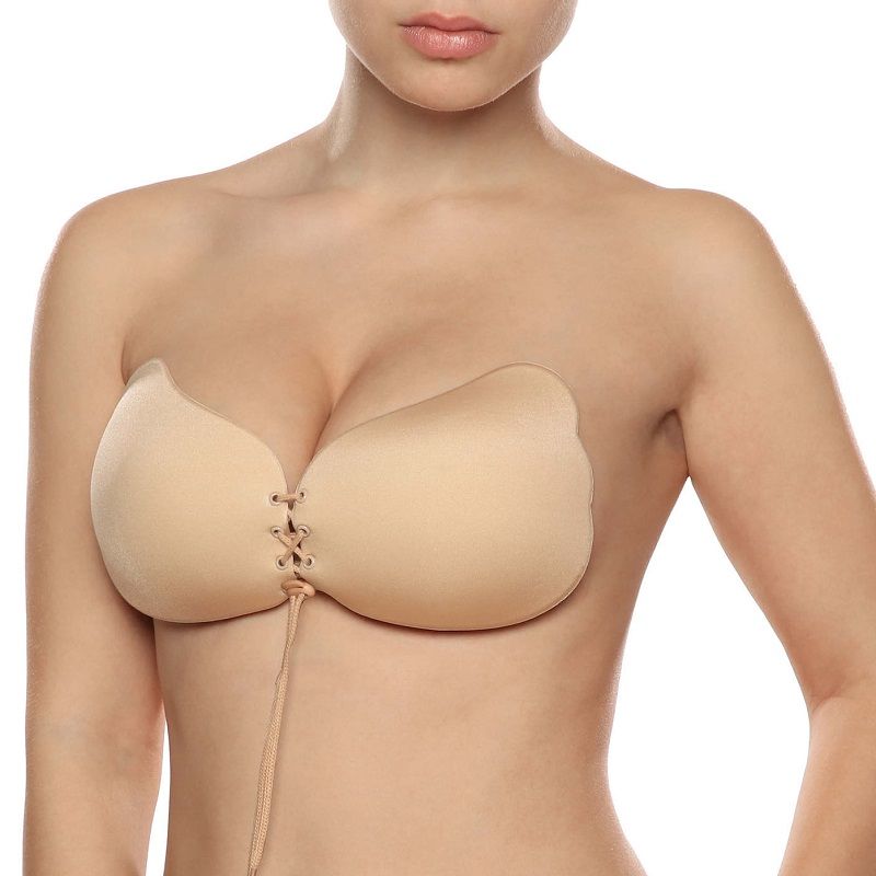 BYE-BRA - LACE-IT ENHANCEMENT PUSH-UP BEIGE CUP C