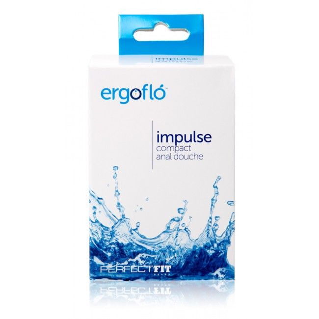 PERFECT FIT BRAND - ERGOFLO IMPULSE ANAL DOUCHE SCHWARZ