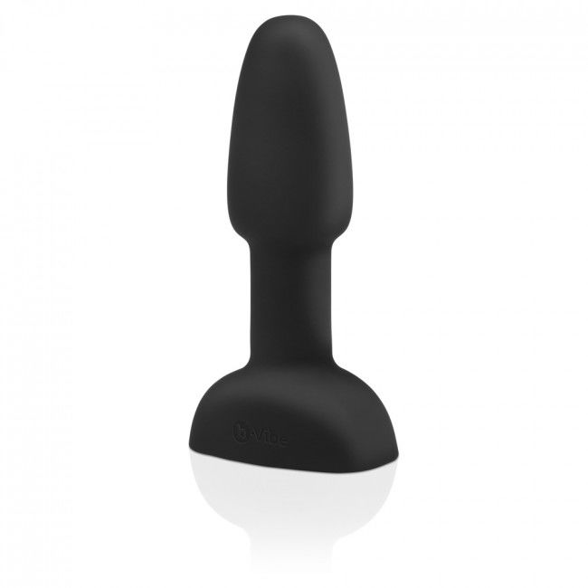 B-VIBE - RIMMING ANALPLUG MIT FERNBEDIENUNG PETITE SCHWARZ