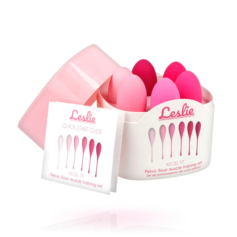 LESLIE - KEGEL FIT PELVIC MUSCLE TRAINING SET 6 STÜCKE